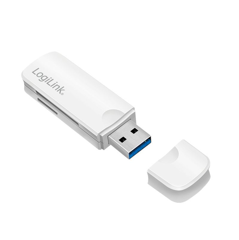 Logilink CR0034A USB 3.0 Card Reader White Logilink CR0034A USB 3.0 Card Reader White