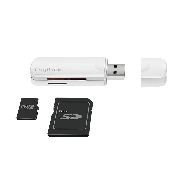 Logilink CR0034A USB 3.0 Card Reader White Logilink CR0034A USB 3.0 Card Reader White
