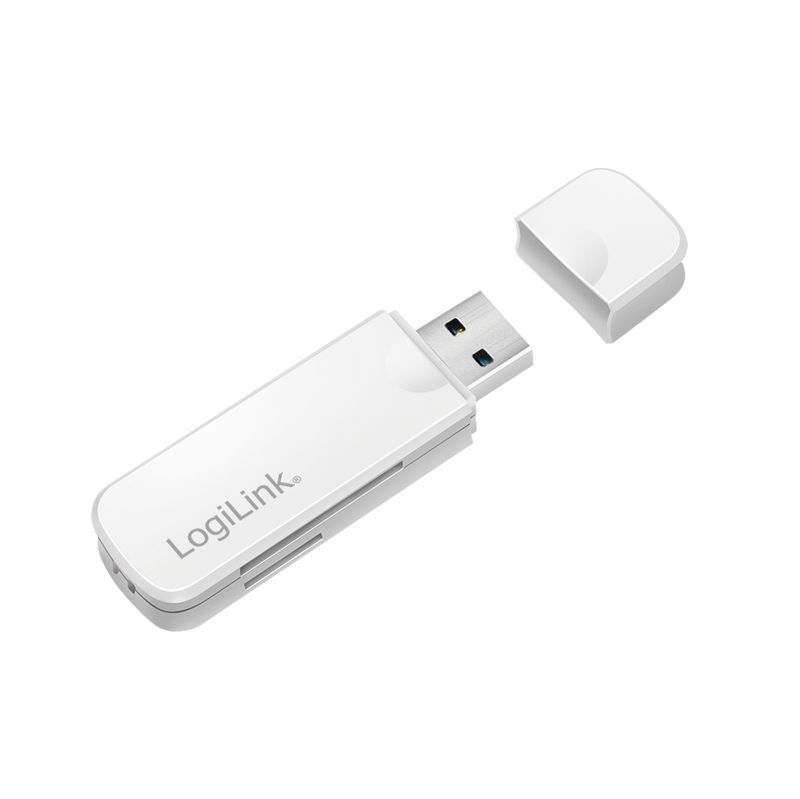 Logilink CR0034A USB 3.0 Card Reader White Logilink CR0034A USB 3.0 Card Reader White