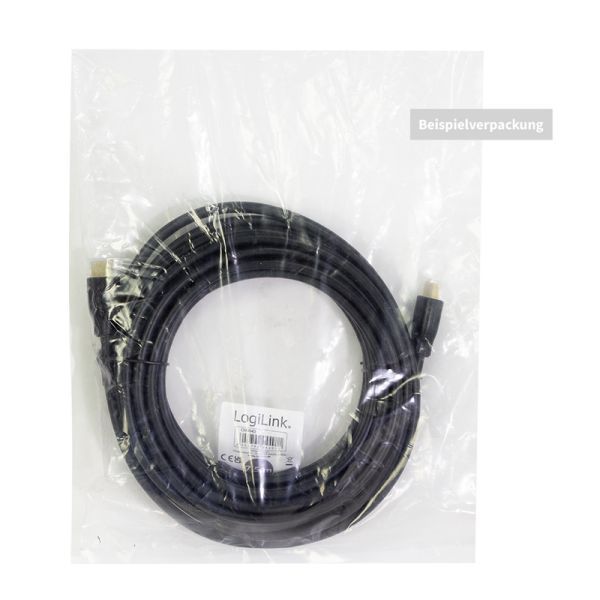 Logilink CH0055 HDMI cable A/M to A/M 4K/30 Hz 20m Black
