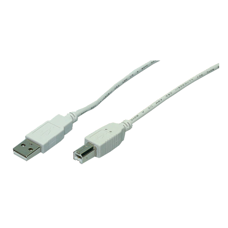 Logilink USB A-B Cable Grey 2m Logilink USB A-B Cable Grey 2m