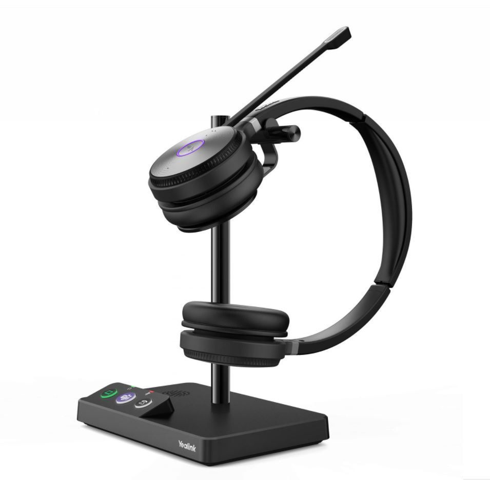 Yealink WH62 Dual MS Teams DECT Wireless Headset Black Yealink WH62 Dual MS Teams DECT Wireless Headset Black