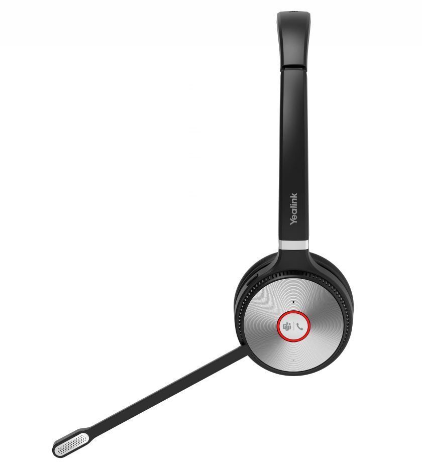 Yealink WH62 Dual MS Teams DECT Wireless Headset Black Yealink WH62 Dual MS Teams DECT Wireless Headset Black