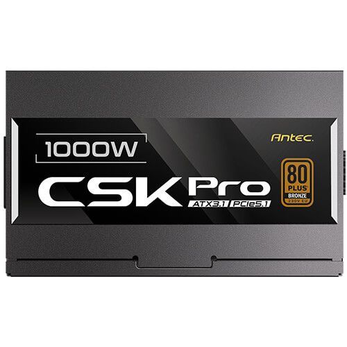 Antec 1000W 80+ Bronze CSK 1000 PRO ATX3.1 Antec 1000W 80+ Bronze CSK 1000 PRO ATX3.1