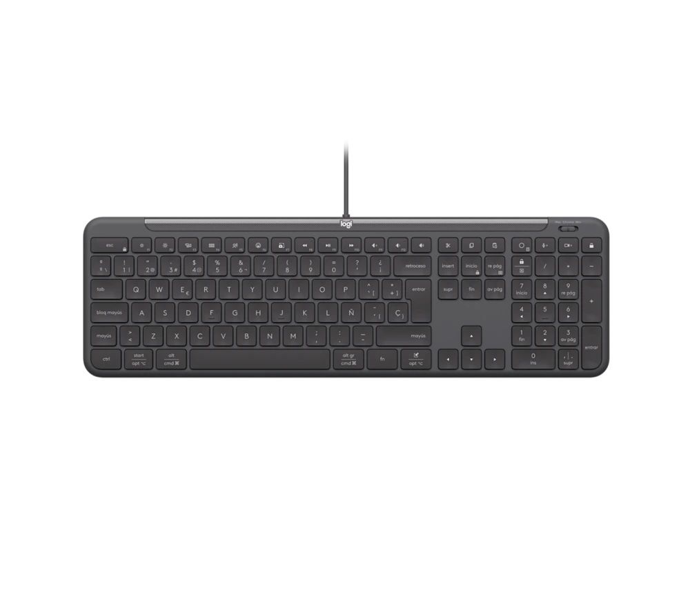 Logitech Signature Slim Wired K620 for Business Keyboard Combo Graphite US Logitech Signature Slim Wired K620 for Business Keyboard Combo Graphite US