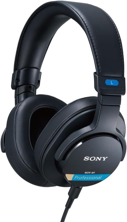 Sony MDR-M1 Professional Reference Closed Monitor Headphones Black Sony MDR-M1 Professional Reference Closed Monitor Headphones Black