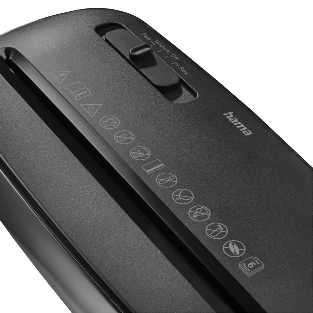 Hama Classic S61 Iratmegsemmisítő Black Hama Classic S61 Iratmegsemmisítő Black