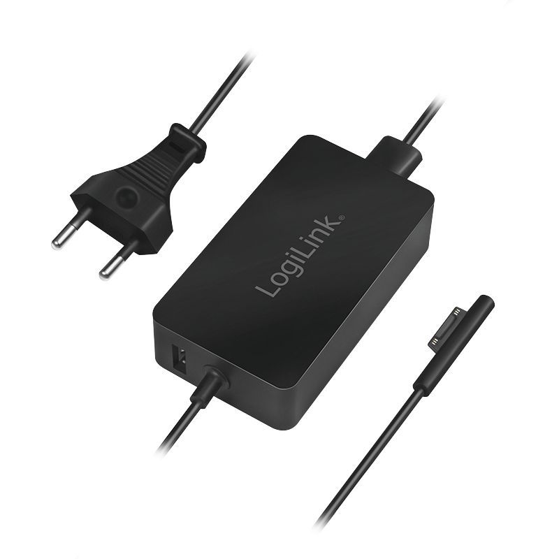 Logilink PA0197 Surface Laptop Charger Black Logilink PA0197 Surface Laptop Charger Black