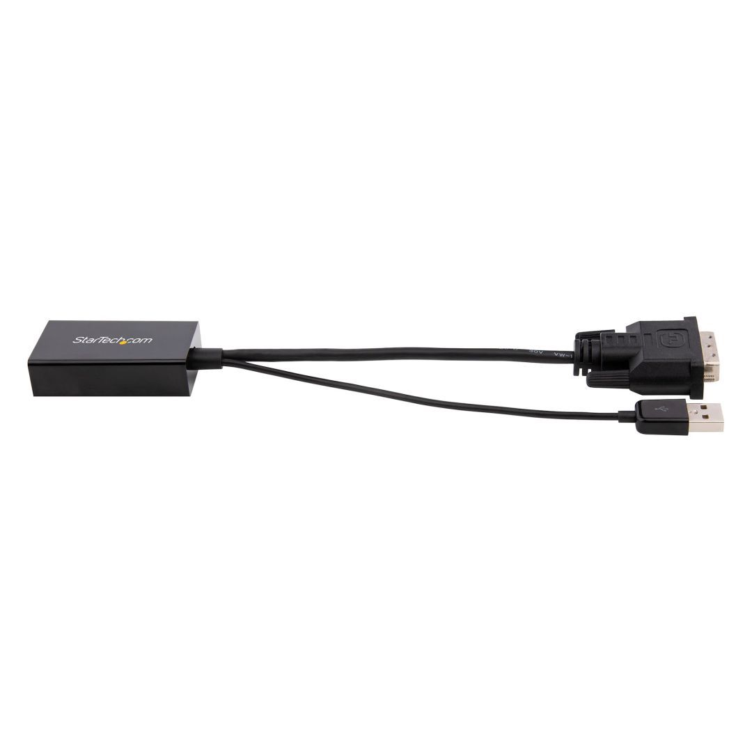 Startech DVI-D (Single-Link) (24+1) to DisplayPort Adapter Black Startech DVI-D (Single-Link) (24+1) to DisplayPort Adapter Black