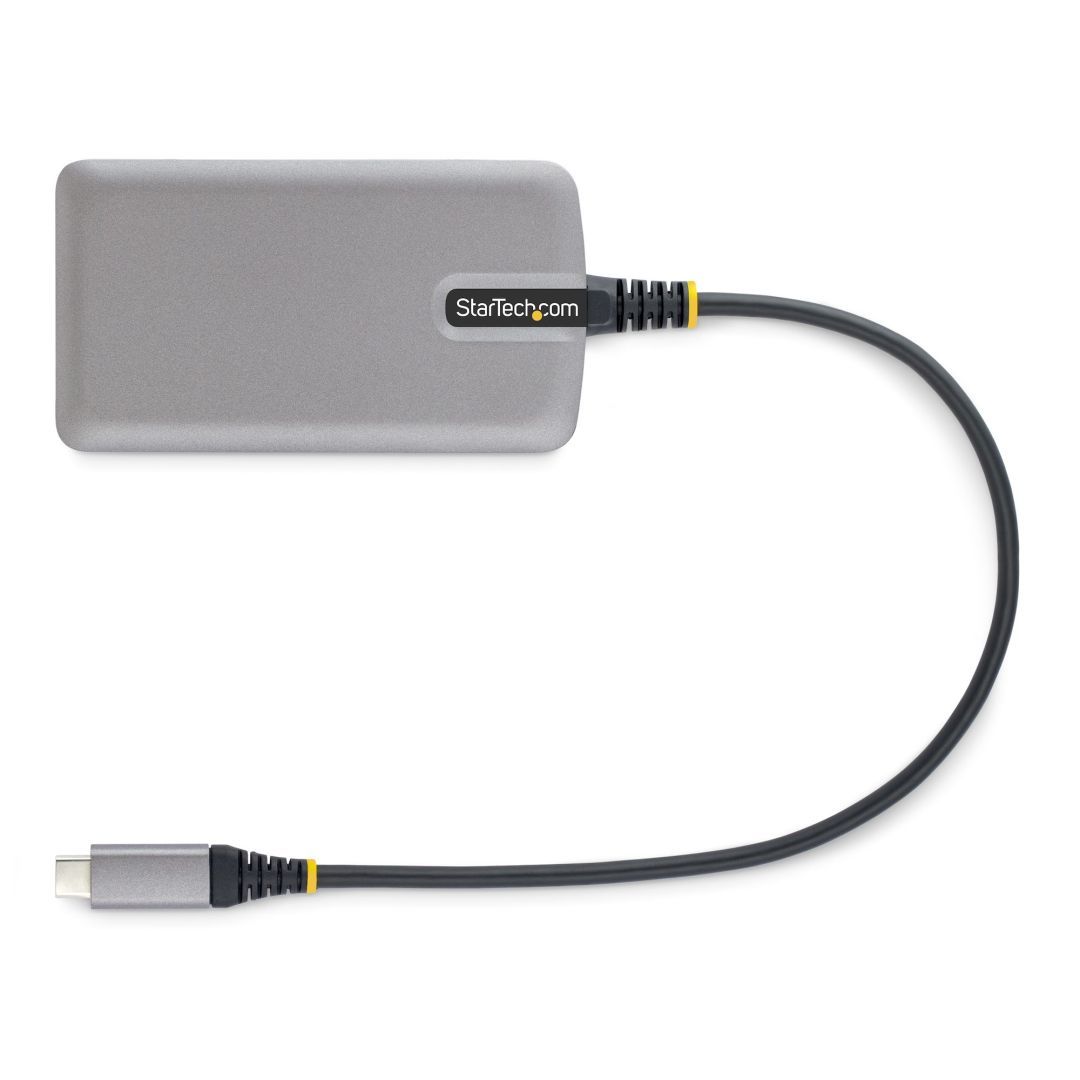 Startech 4-portos USB3.2 HUB Space Gray