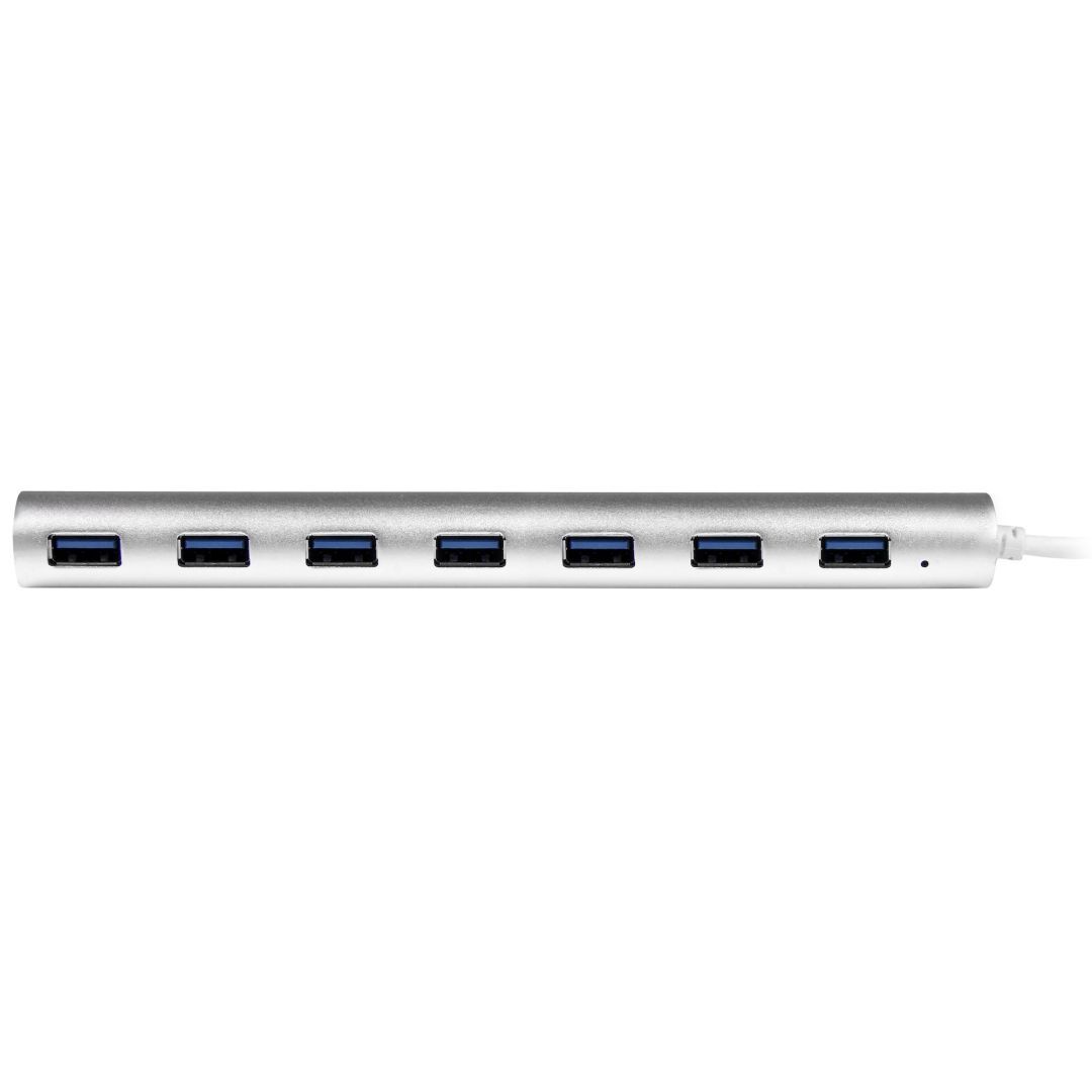 Startech 7-portos USB3.2 HUB Silver/White