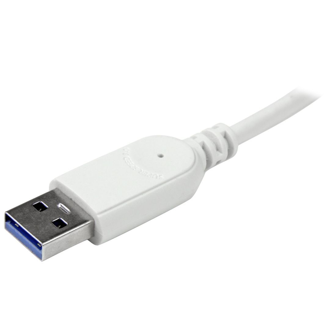 Startech 7-portos USB3.2 HUB Silver/White