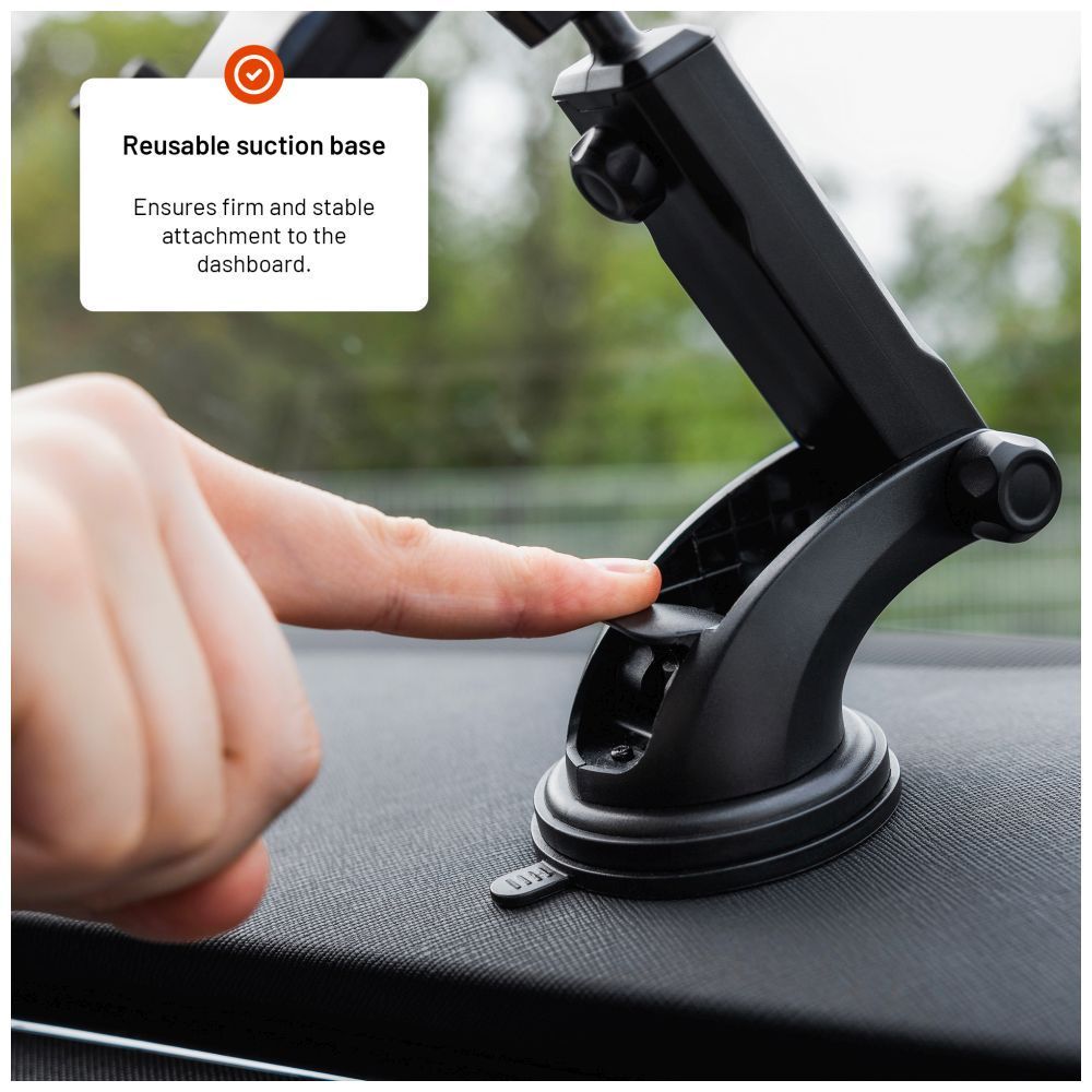 FIXED Iconiq XXL univerzális autós tartó, fekete