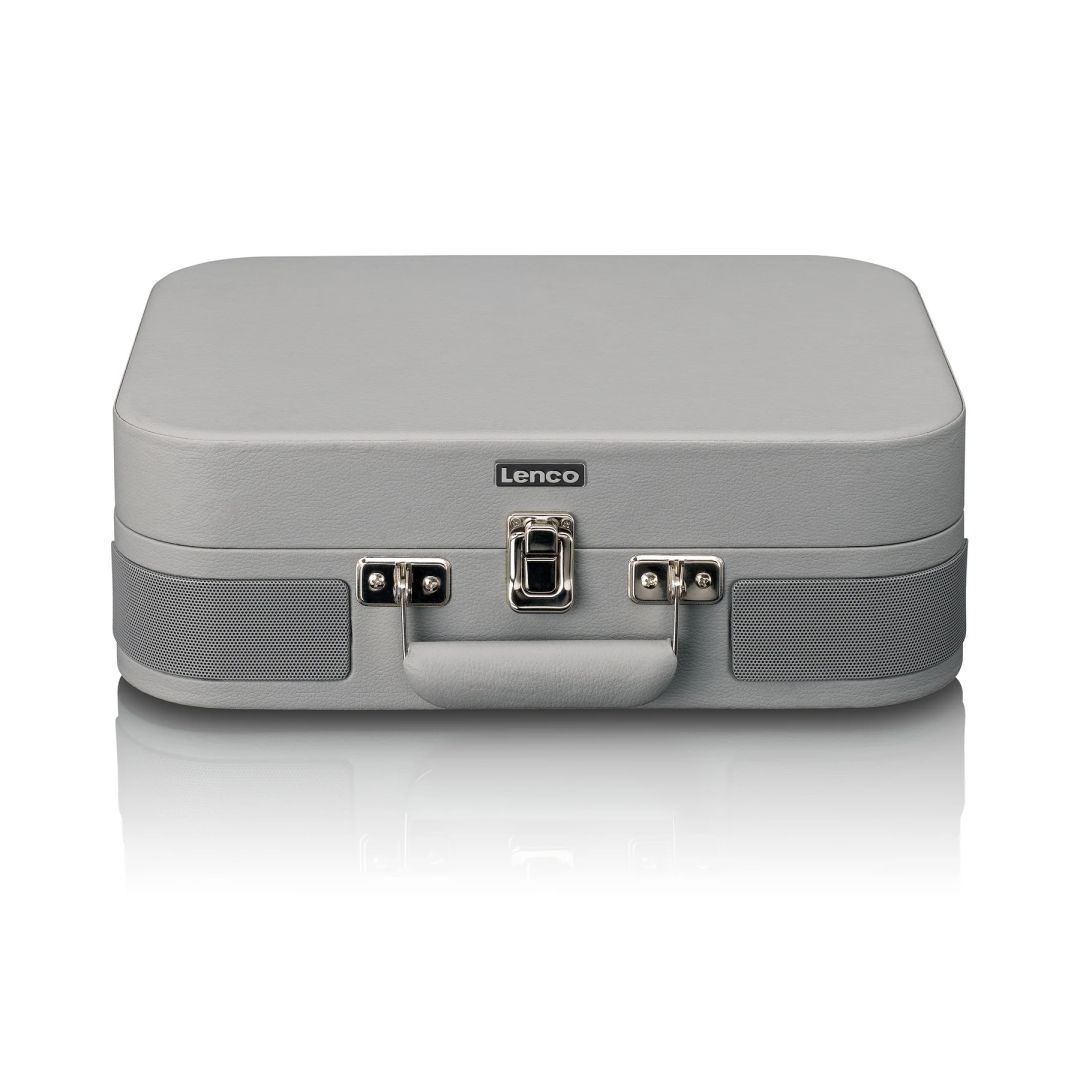 Lenco TT-116 Classic Phono Retro Bluetooth Turntable with Build-in Speakers Grey Lenco TT-116 Classic Phono Retro Bluetooth Turntable with Build-in Speakers Grey