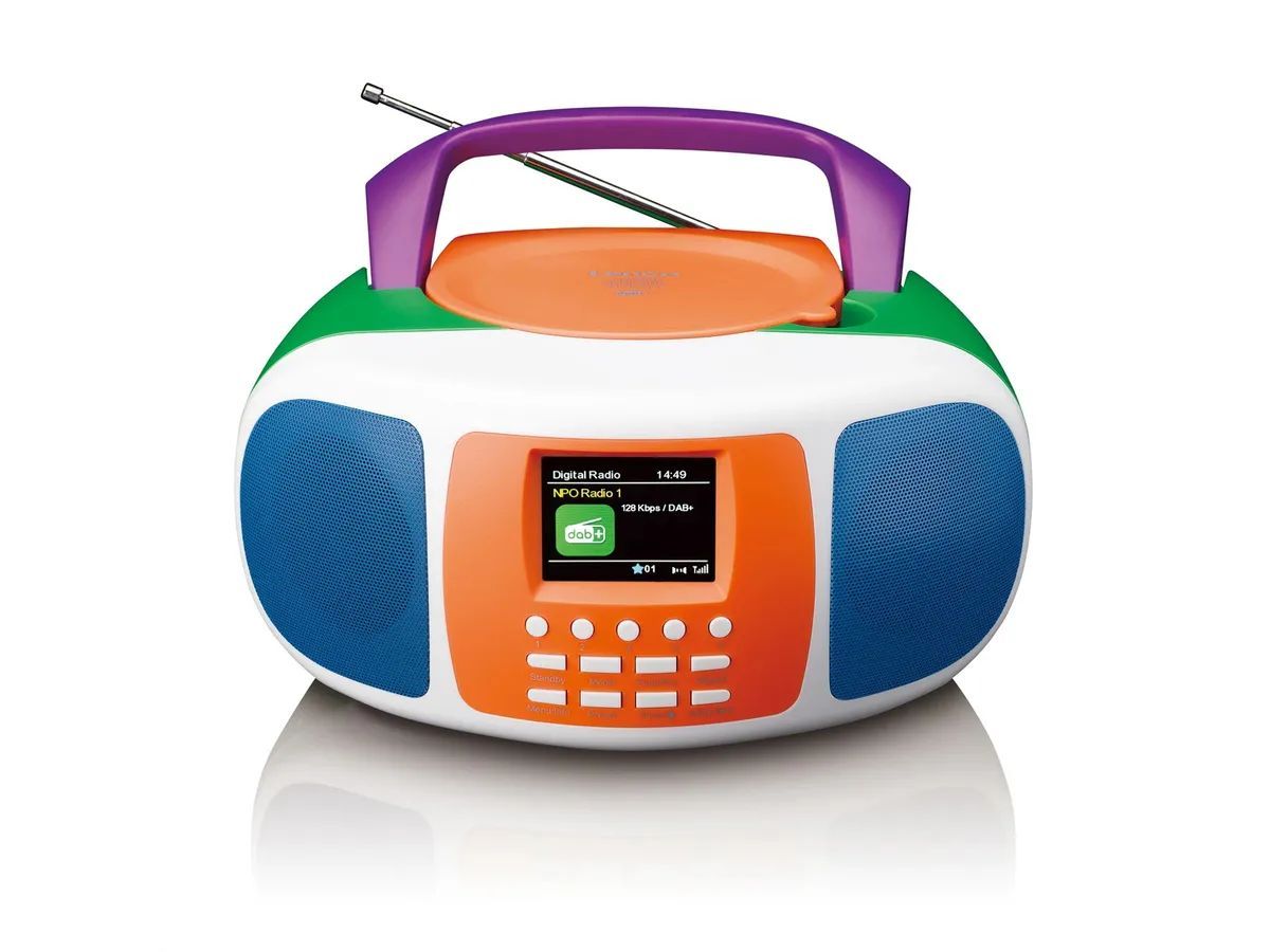 Lenco SCD-861 Portable DAB+/FM Radio with Bluetooth, CD Player