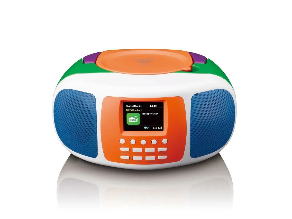 Lenco SCD-861 Portable DAB+/FM Radio with Bluetooth, CD Player