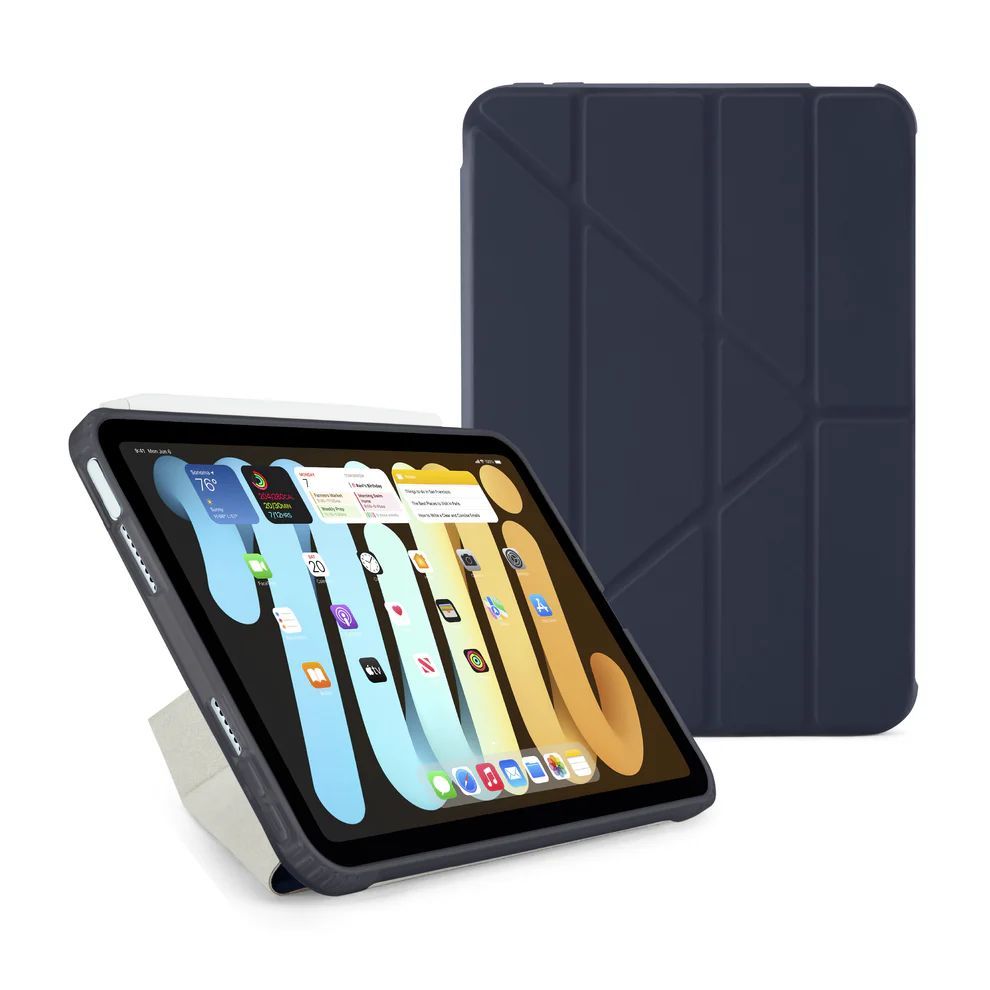 Pipetto Origami No1 Original case iPad mini (2024/2021) Dark Blue