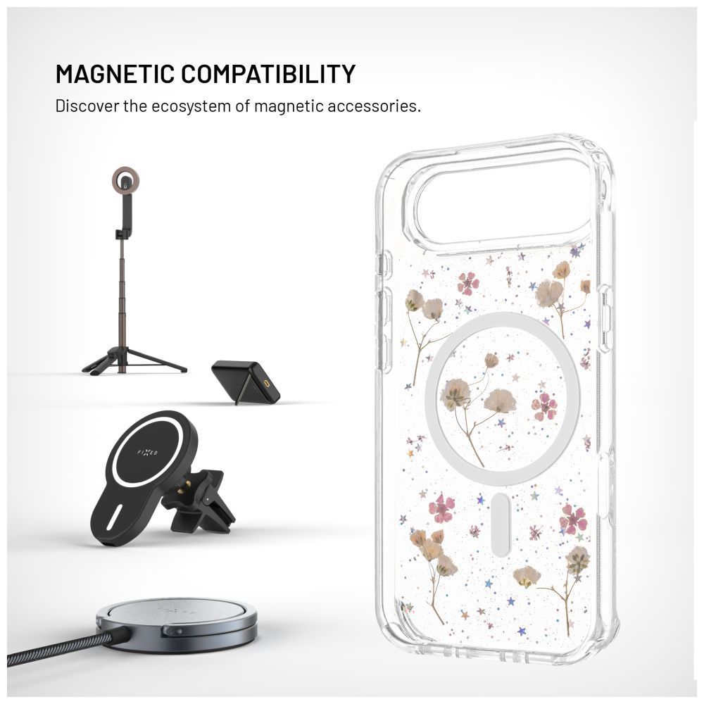 FIXED virágos tok Apple iPhone Air készülékhez