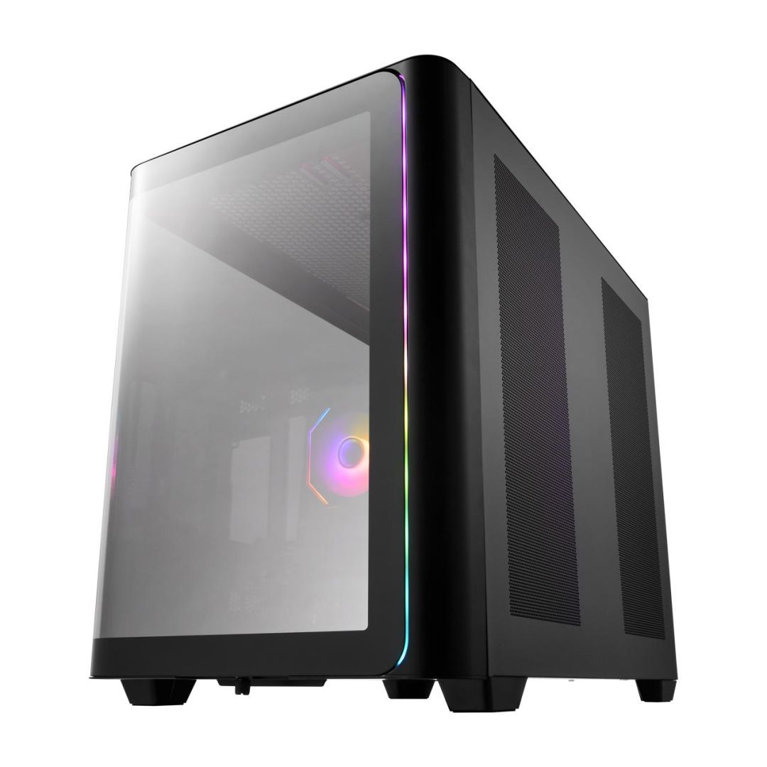 FSP M580 RGB Tempered Glass Black