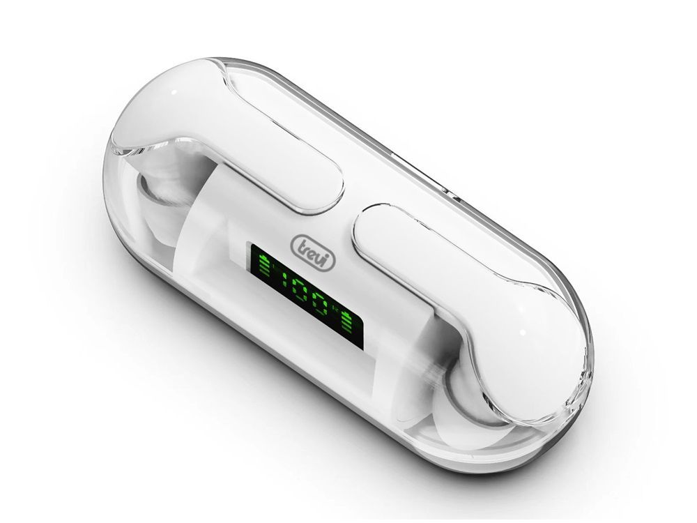 Trevi HMP 12E08 True Bluetooth Headset White Trevi HMP 12E08 True Bluetooth Headset White