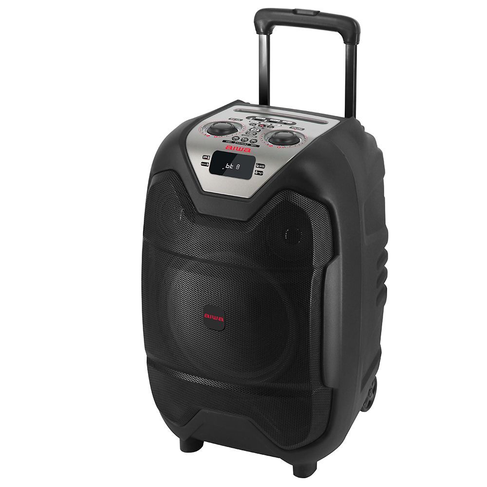 Aiwa KBTUS-500 Portable Bluetooth Party Speaker Black Aiwa KBTUS-500 Portable Bluetooth Party Speaker Black