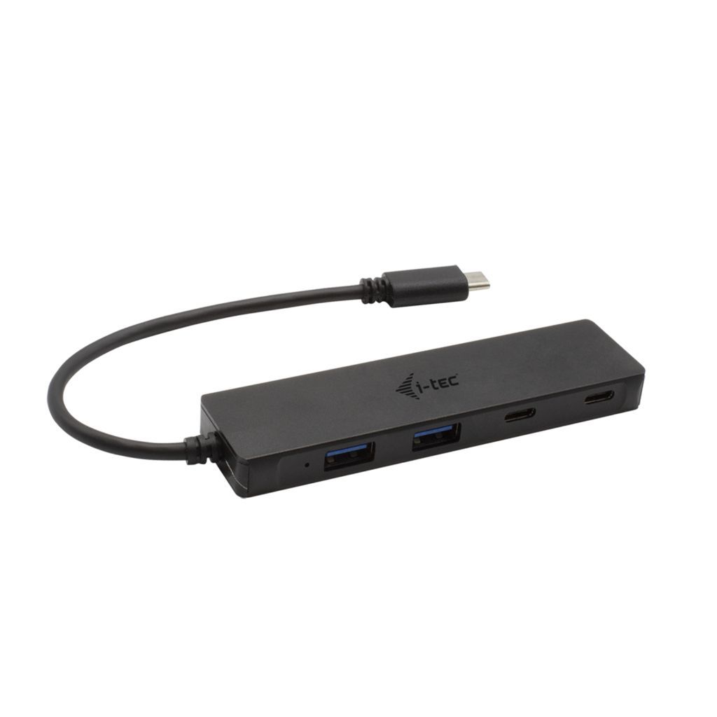 I-TEC 4-port USB-C Metal 2xUSB 3.0+2xUSB-C Hub Black I-TEC 4-port USB-C Metal 2xUSB 3.0+2xUSB-C Hub Black