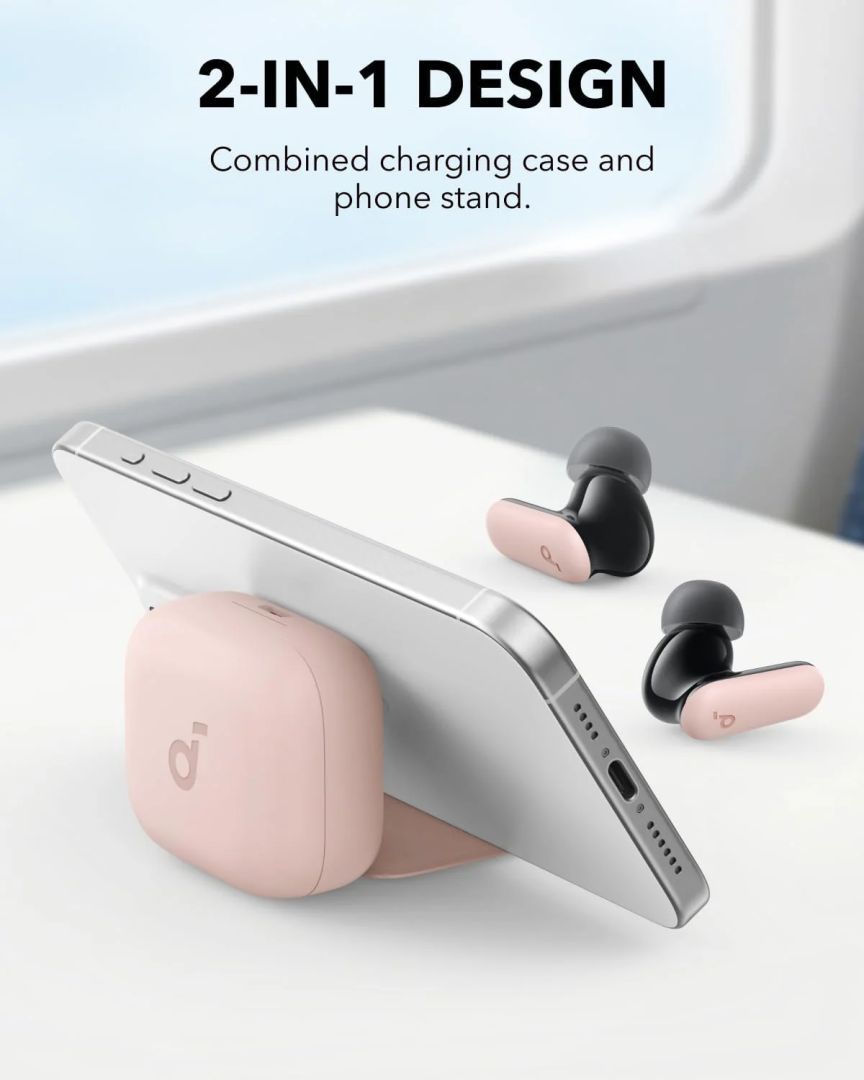 Soundcore P30i Bluetooth Headset Pink Soundcore P30i Bluetooth Headset Pink