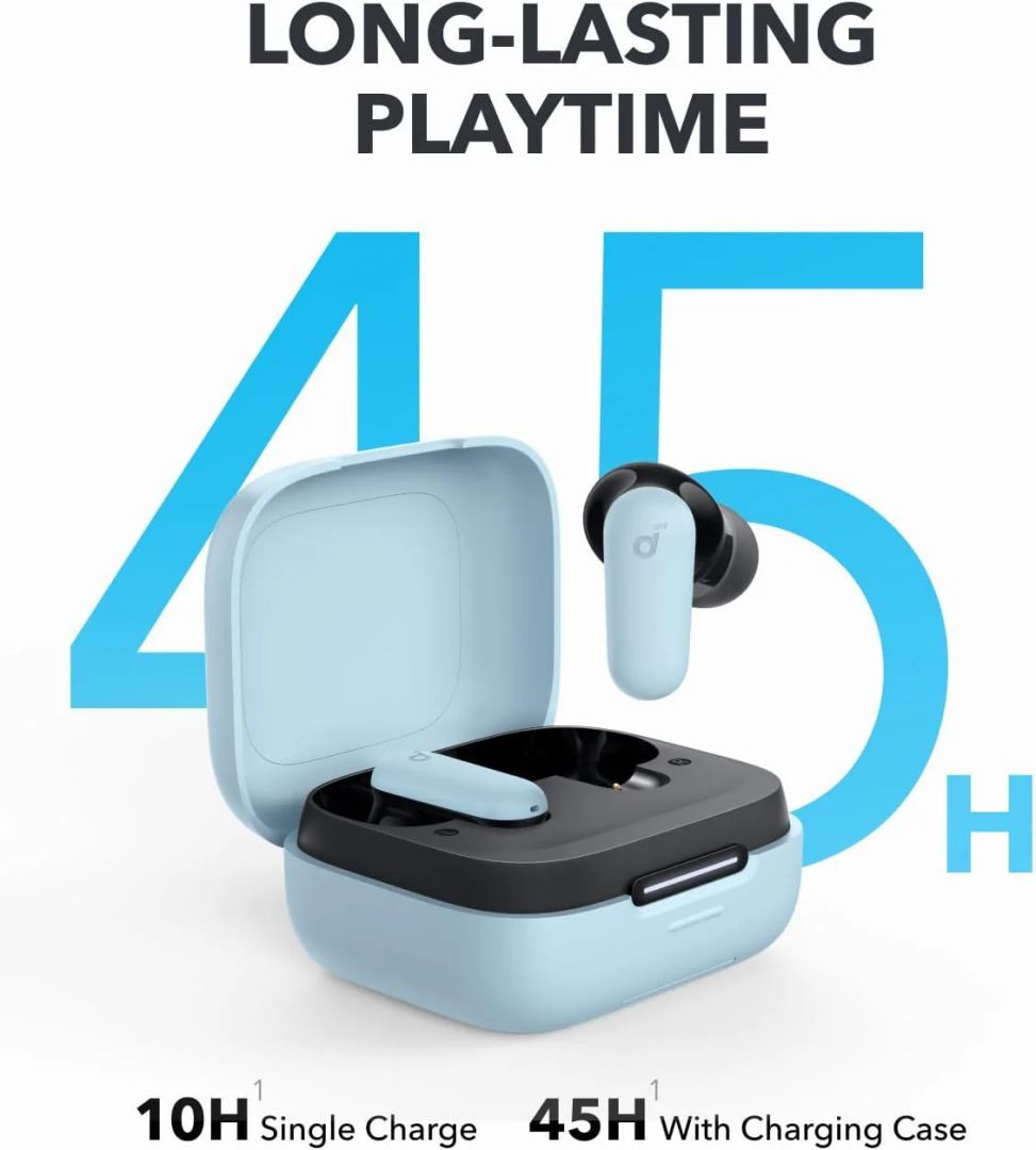 Soundcore P30i Bluetooth Headset Blue Soundcore P30i Bluetooth Headset Blue