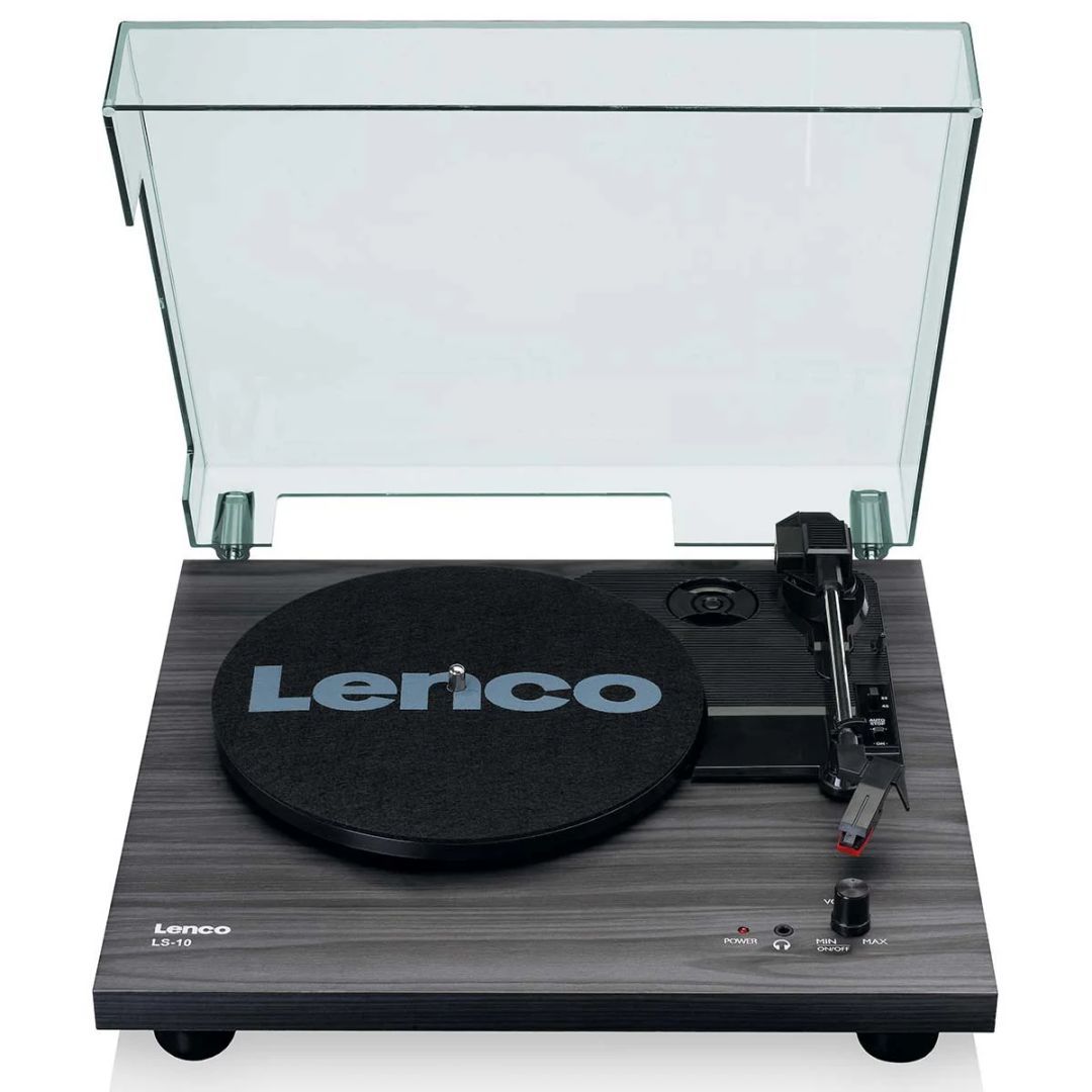 Lenco LS-60BK Record Player with Built in Speakers Black