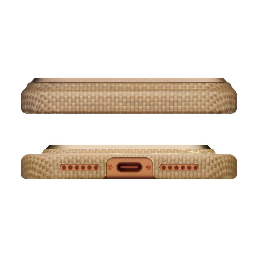 Pitaka Ultra-Slim Case for iPhone 17 Pro Golden Glint Pitaka Ultra-Slim Case for iPhone 17 Pro Golden Glint