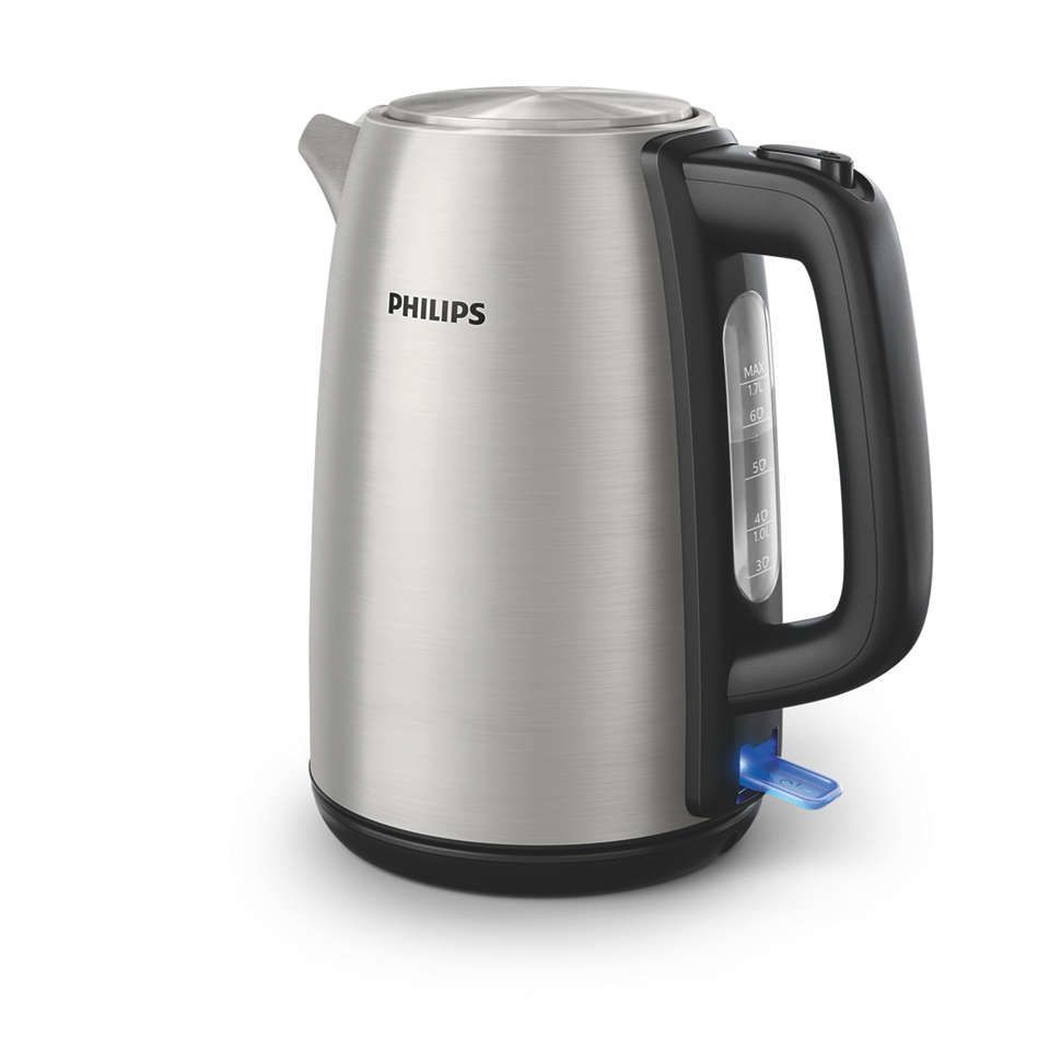 Philips Daily Viva Collection 2200W Electic Kettle Silver Philips Daily Viva Collection 2200W Electic Kettle Silver