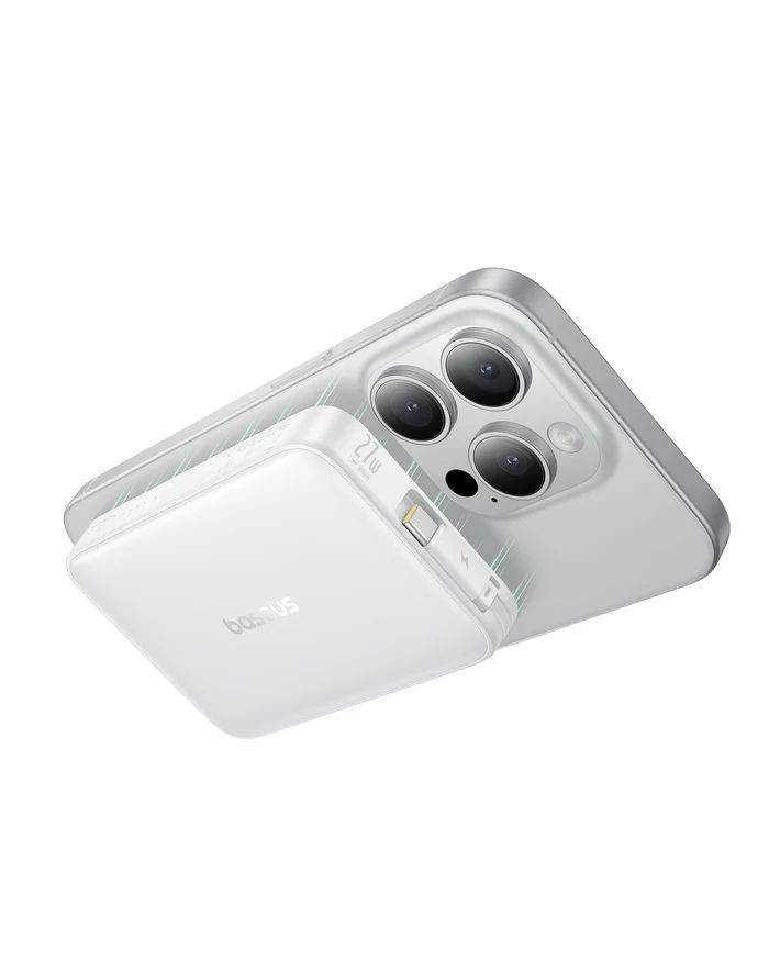 Baseus PicoGo Qi2 10000mAh PowerBank White Baseus PicoGo Qi2 10000mAh PowerBank White