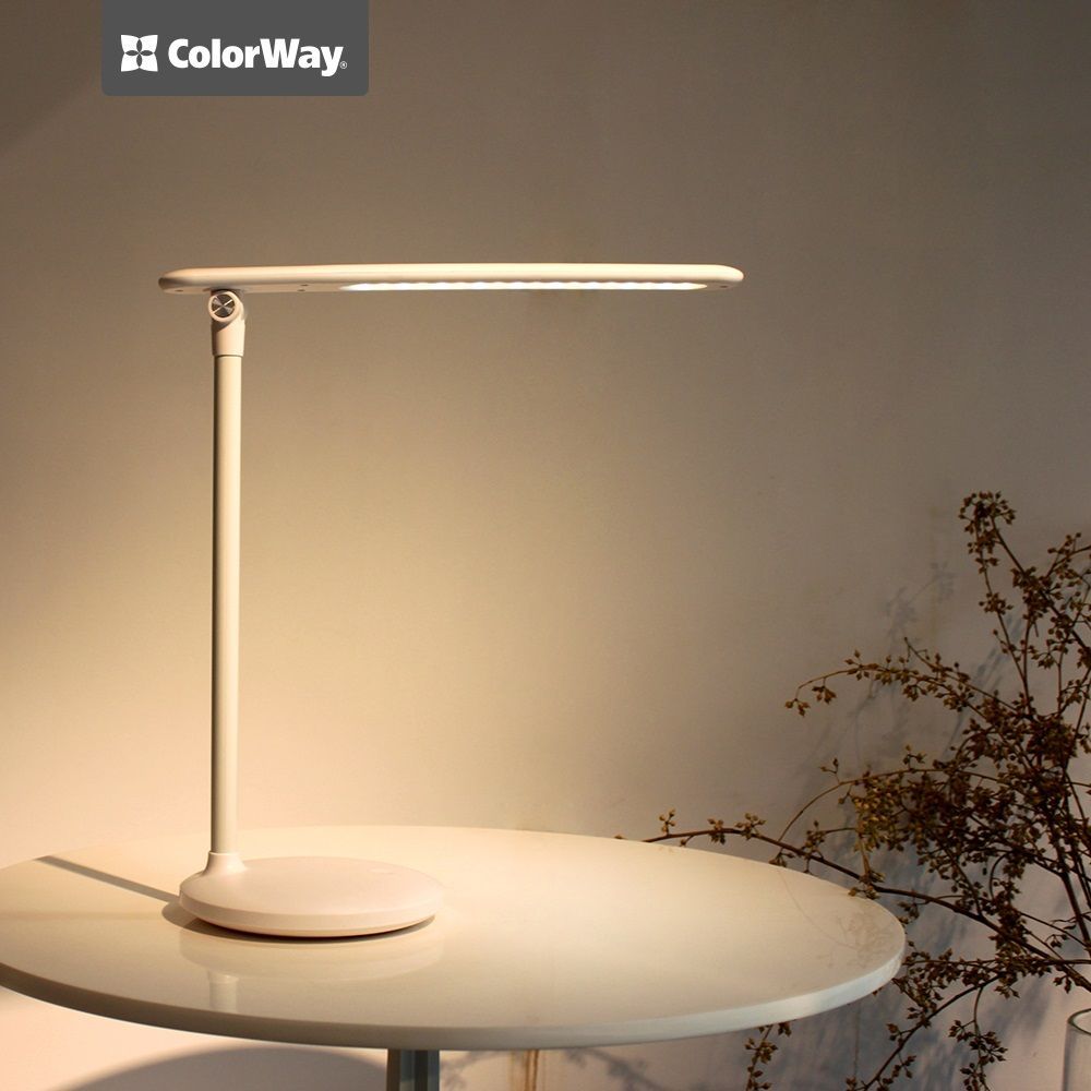 ColorWay Asztali LED lámpa White ColorWay Asztali LED lámpa White