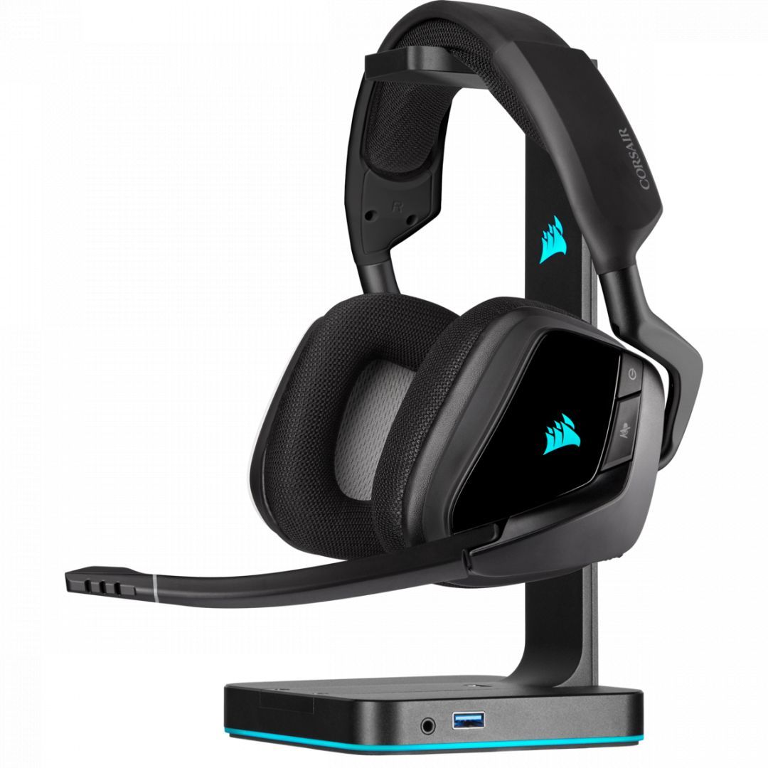 Corsair Void RGB Elite Wireless 7.1 Gaming Headset Carbon Corsair Void RGB Elite Wireless 7.1 Gaming Headset Carbon