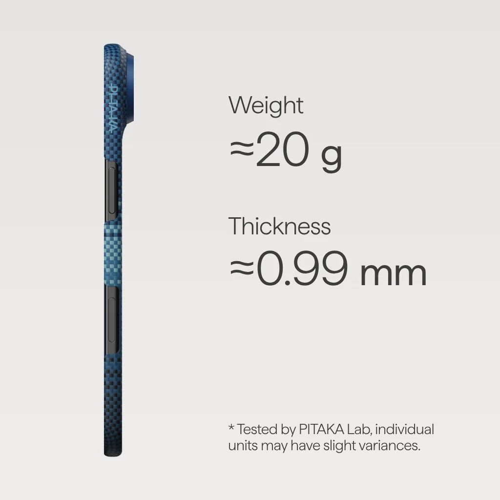 Pitaka Ultra-Slim Case for iPhone Air Moonrise Pitaka Ultra-Slim Case for iPhone Air Moonrise