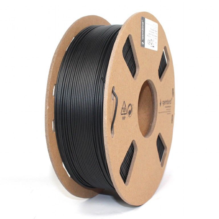 Gembird 3DP-PLA1.75-02-CARBON PLA Carbon 1,75mm 0,8kg Gembird 3DP-PLA1.75-02-CARBON PLA Carbon 1,75mm 0,8kg