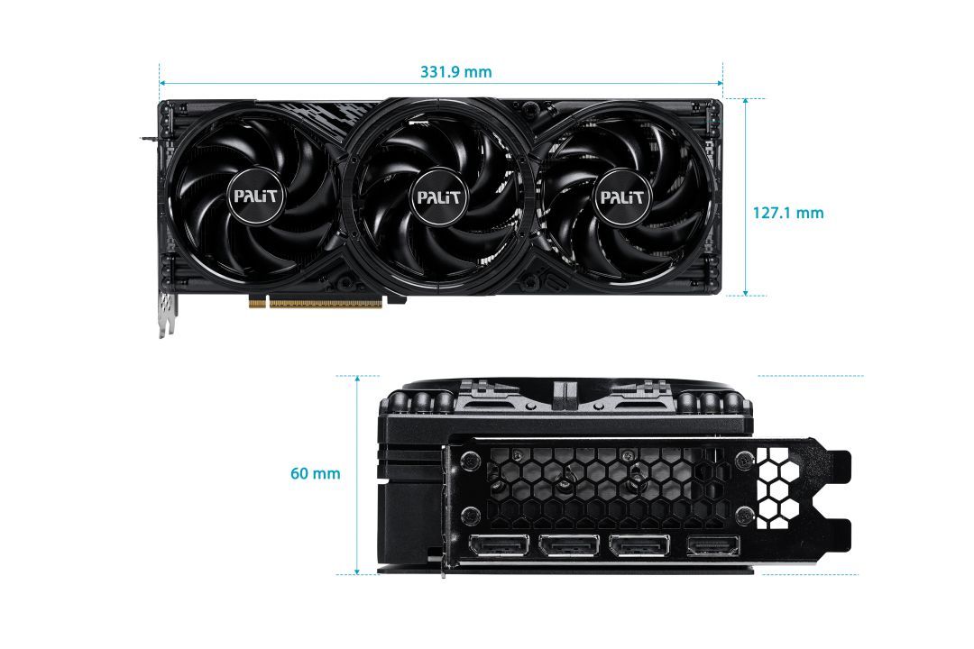 Palit GeForce RTX5080 16GB DDR7 GamingPro V1