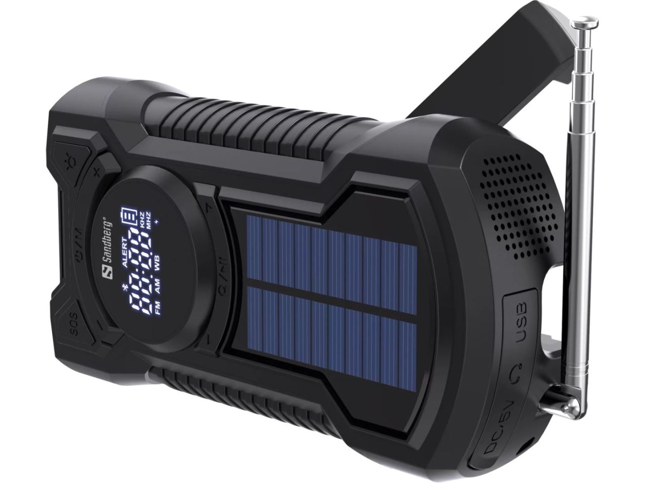Sandberg Survivor Radio All-in-1 5000 Black Sandberg Survivor Radio All-in-1 5000 Black