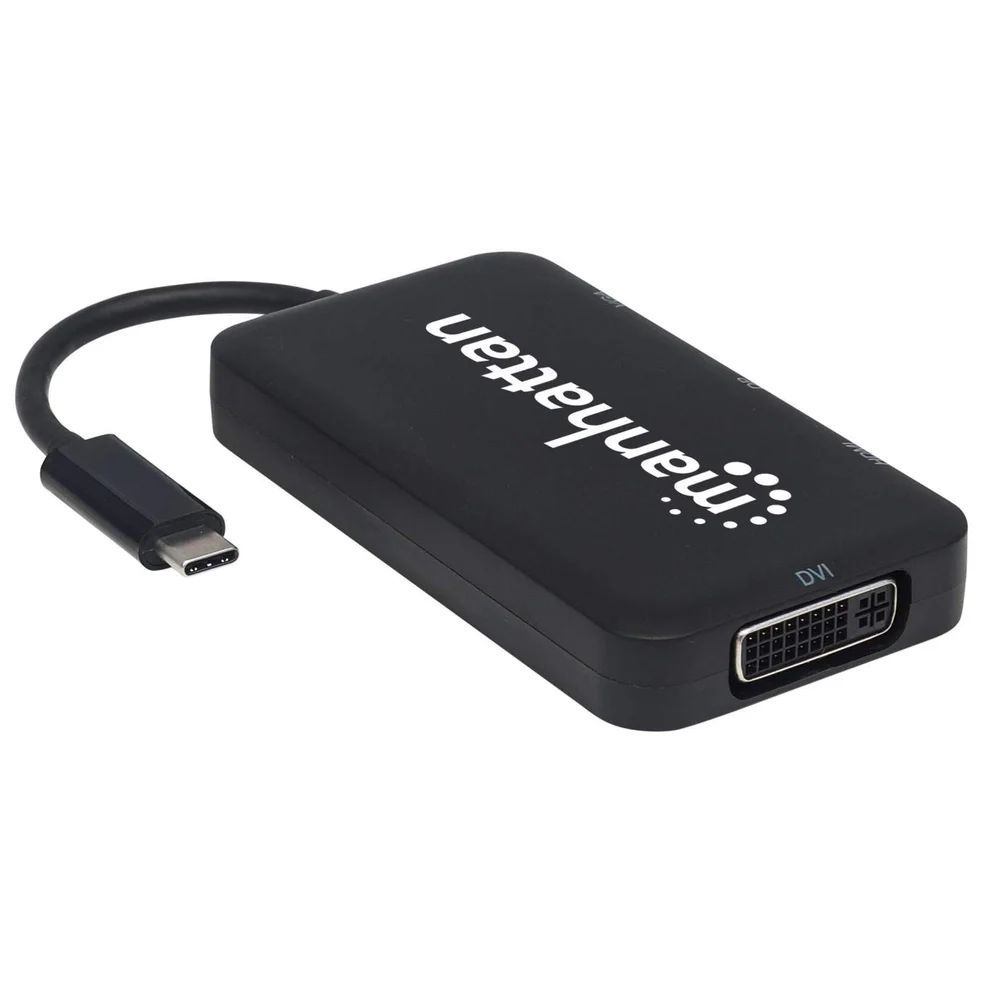 Manhattan USB-C 4-in-1 Audio/Video Converter Manhattan USB-C 4-in-1 Audio/Video Converter