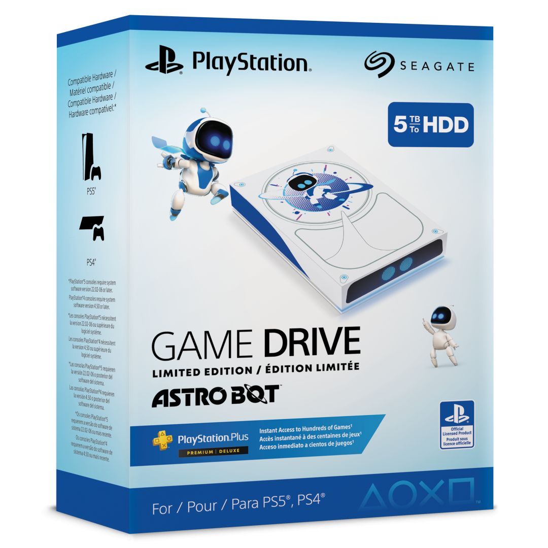 Seagate 5TB 2,5" USB3.2 Astro Bot Limited Edition White