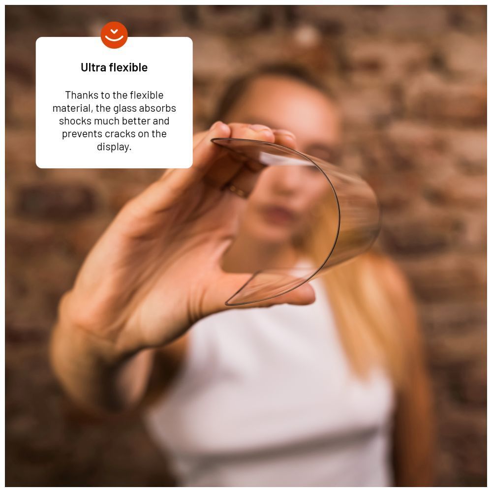 FIXED Armor Ultra tartós edzett üveg Apple iPhone 17 készülékhez, fekete