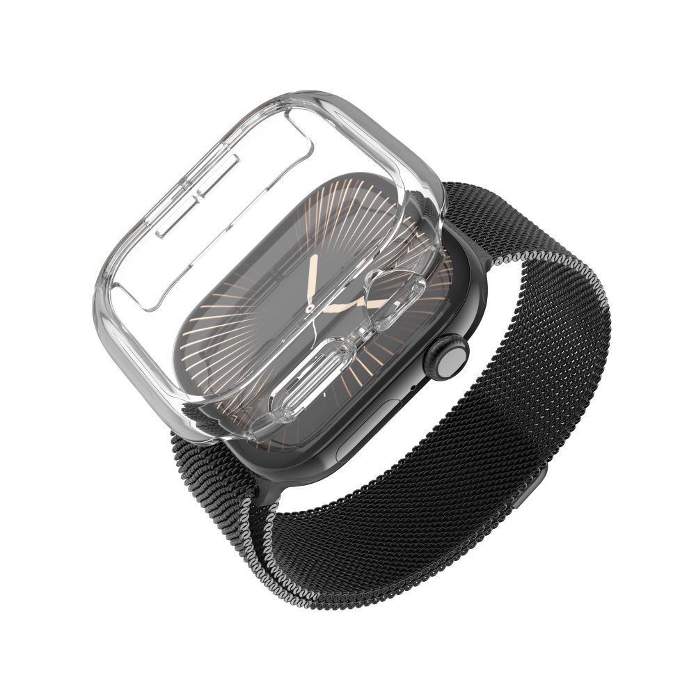 FIXED tok védő üveggel Apple Watch 10 46mm, átlátszó