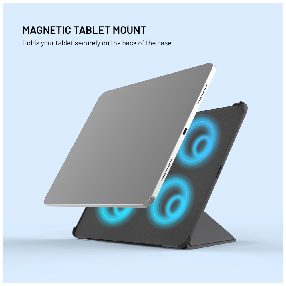 FIXED Trinity tok Apple iPad Pro 11" (2018-2022)/iPad Air (2020/2022/2024/2025) készülékhez, fekete