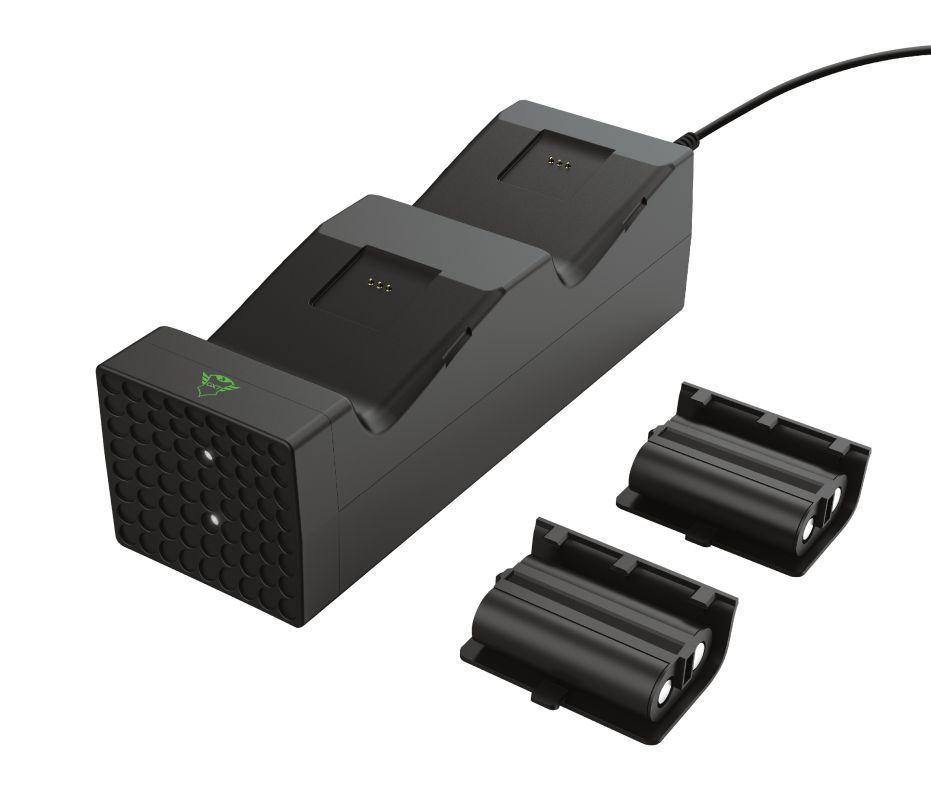 Trust GXT 250 Duo Charging Dock - Xbox Series X / S Black Trust GXT 250 Duo Charging Dock - Xbox Series X / S Black