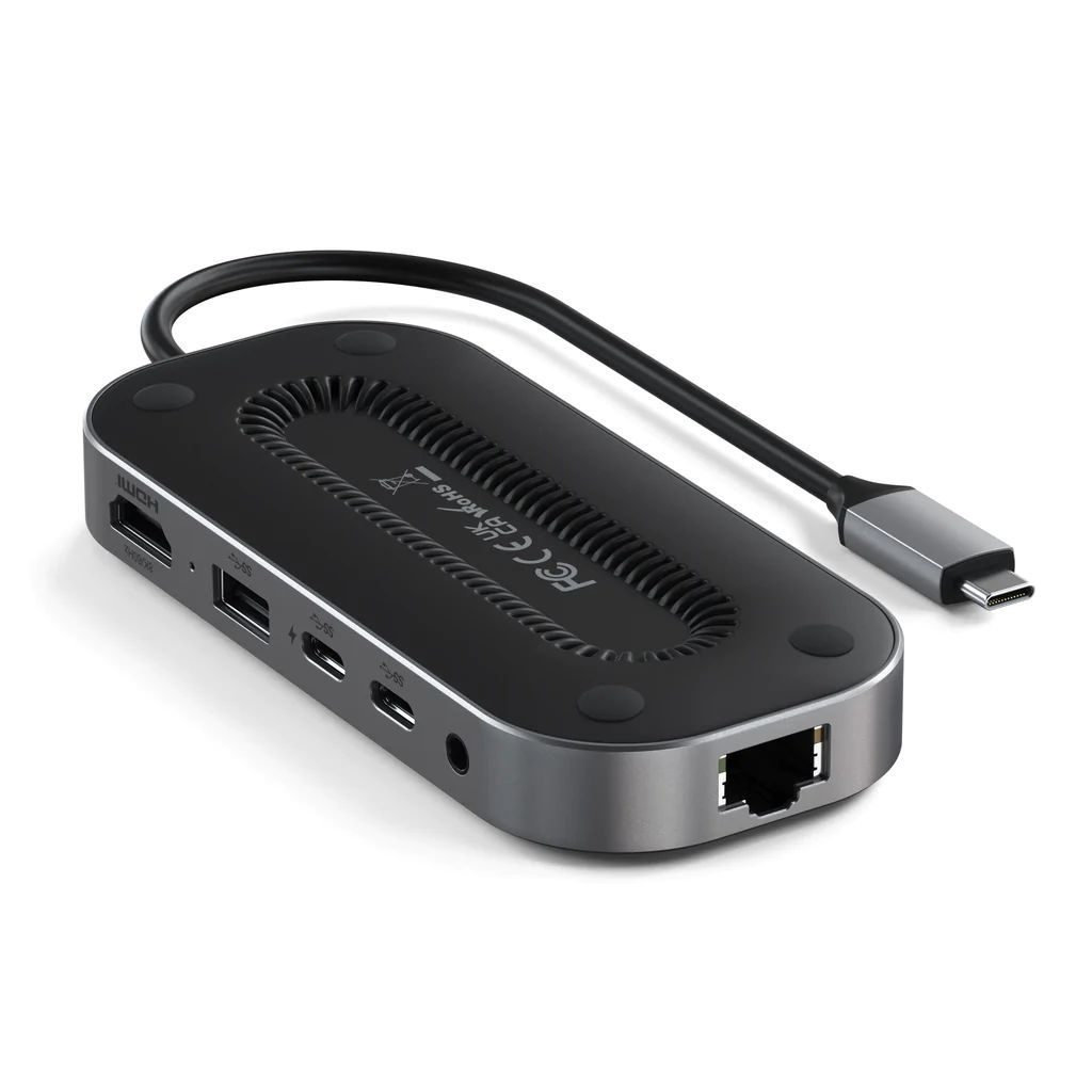Satechi USB-4 Multiport W2.5G Ethernet Black Satechi USB-4 Multiport W2.5G Ethernet Black