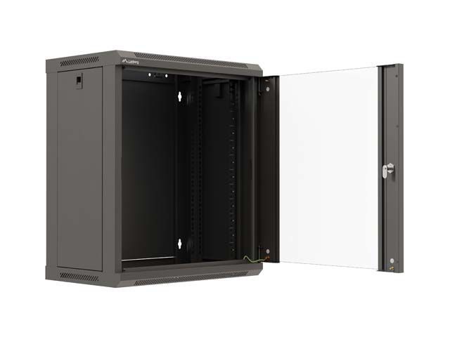 Lanberg 19" 12U Falra szerelhető Rackszekrény Black Lanberg 19" 12U Falra szerelhető Rackszekrény Black