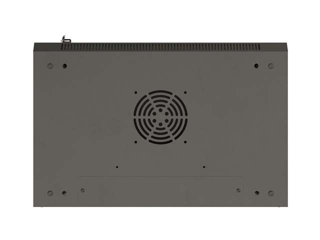 Lanberg 19" 12U Falra szerelhető Rackszekrény Black Lanberg 19" 12U Falra szerelhető Rackszekrény Black