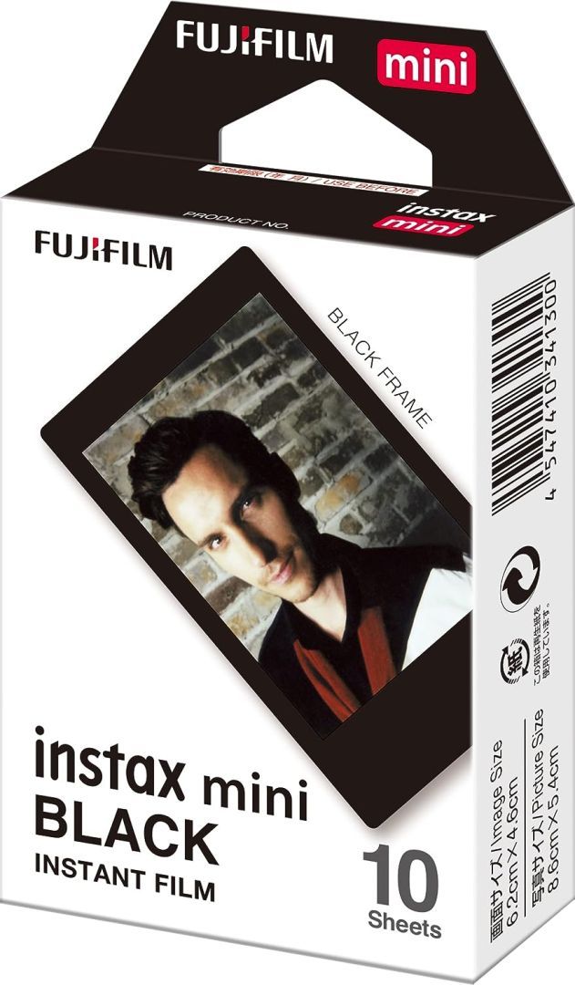 Fujifilm Instax Mini Black Film 10db Fujifilm Instax Mini Black Film 10db