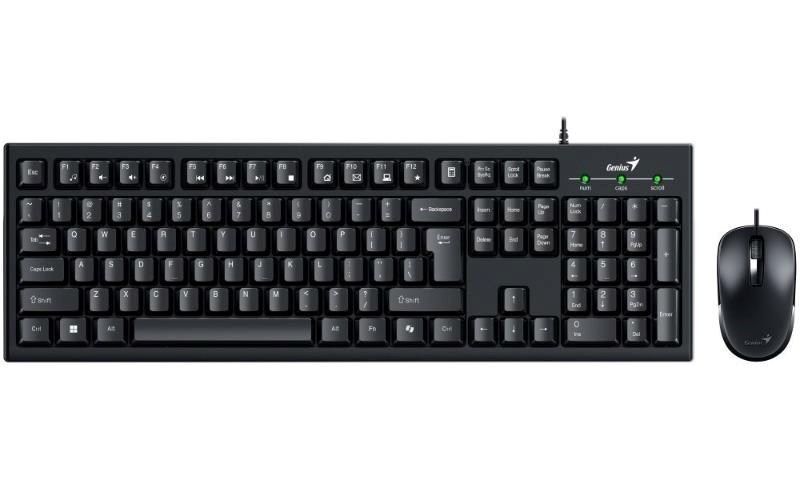 Genius KM-100SE Keyboard Combo Black BRA (Brazil)
