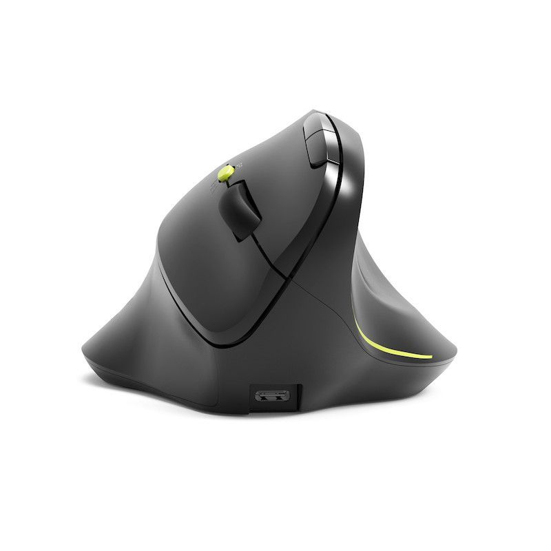 Port Designs Ergo Soft Wireless Bluetooth Rechargeable Mouse Black Port Designs Ergo Soft Wireless Bluetooth Rechargeable Mouse Black